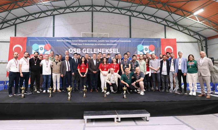 Kritik Açıklama: Denizli OSB 7. masa tenisi turnuvasında Ana Tablo şampiyonu Bahar Tekstil oldu | İşte Tüm Ayr