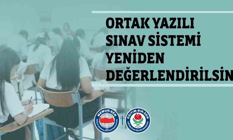 Kritik Açıklama: Eğitim-Bir-Sen, OYSS kılavuzunun öğretmen yüküyle yeniden değerlendirilmesini istedi: Gelişme