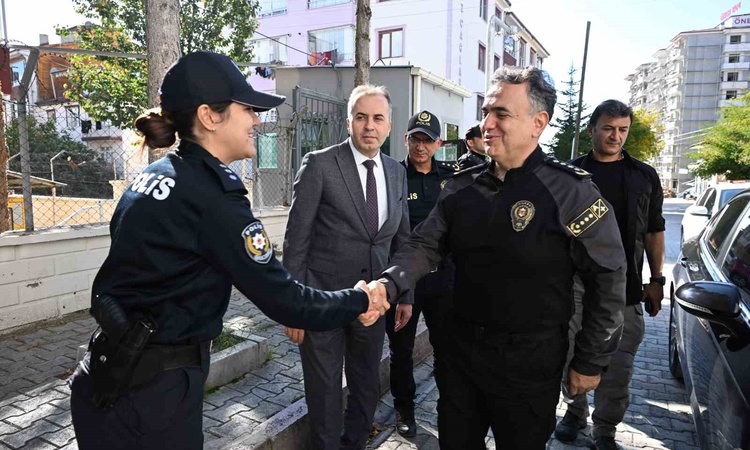 Kritik Açıklama: Elazığ İl Emniyet Müdürü Karan, Başkomiser Küçükküş'ten bilgi aldı