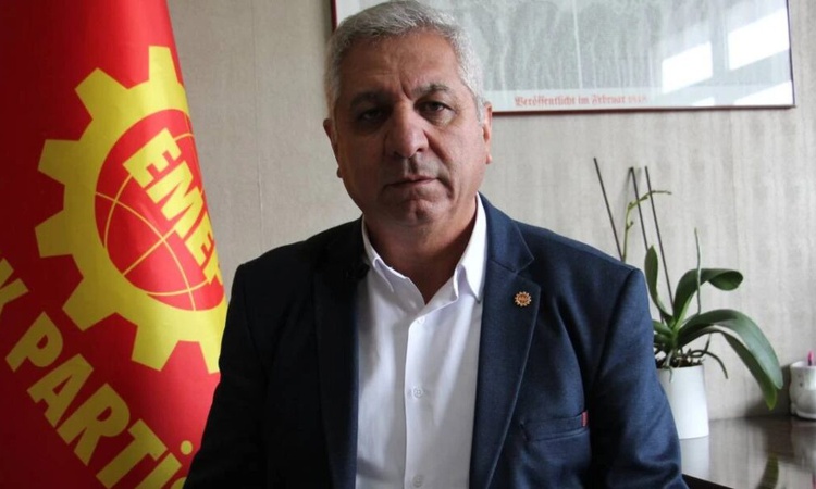 Kritik Açıklama: EMEP Başkanı Aslan, İmbat Madencilik işçilerinin alacakları için yaptırım istedi ve Merak Edi