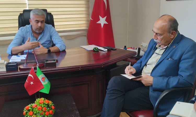 Kritik Açıklama: EMEP yöneticileri Erzin Ziraat Odası'nda narenciye üreticilerinin sorunlarını dinledi: Gelişm