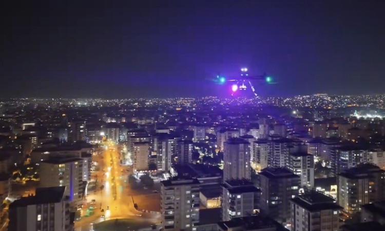 Kritik Açıklama: Gaziantep Emniyet Müdürlüğü 36 dron ve 77 personelle havadan denetim yapıyor | İşte Tüm Ayrın