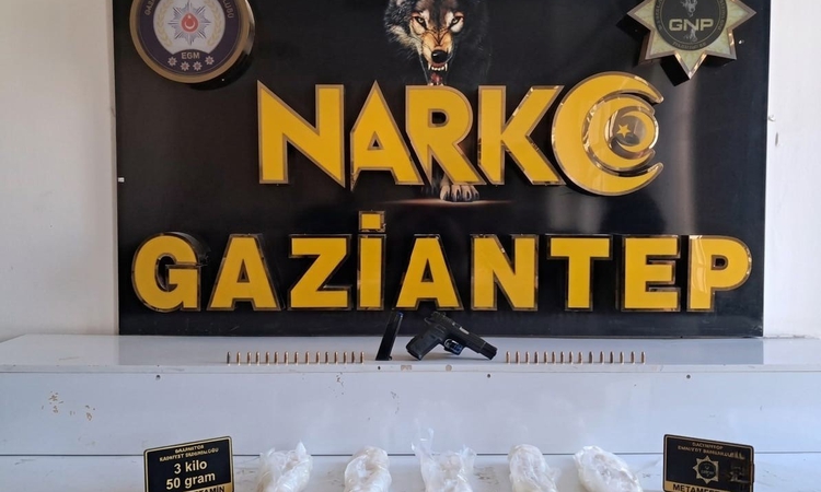 Kritik Açıklama: Gaziantep’te 3 kilo metamfetamin ele geçirildi: 1 gözaltı | İşte Tüm Ayrıntılar