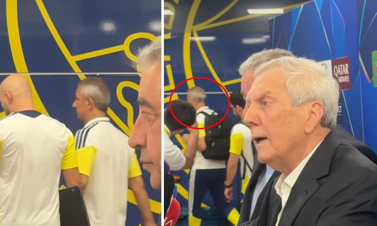 Kritik Açıklama: İsmail Kartal arkasından geçerken Aziz Yıldırım'a sordular! Yanıtı tek cümle oldu: Gelişmeler
