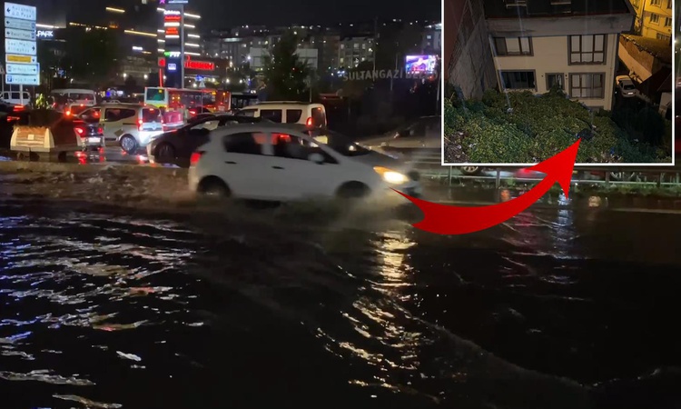 Kritik Açıklama: İstanbul'u sağanak vurdu! Yollar göle döndü, evleri su bastı - Son Dakika Bilgileri