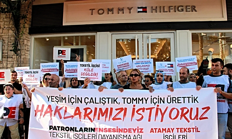 Kritik Açıklama: İzmir'de Tommy Hilfiger İşçileri Yeniden Eyleme Geçti ve Merak Edilenler