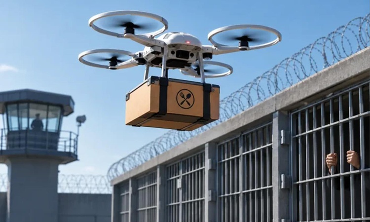 Kritik Açıklama: Kanada’nın yüksek güvenlikli hapishanesinde drone skandalı! Mahkûma hamburger menüsü ulaştırı