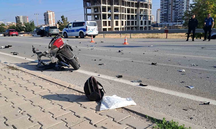 Kritik Açıklama: Karaman'da cip, elektrikli bisiklete çarptı; 15 yaşındaki sürücü ağır yaralandı.