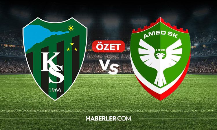 Kritik Açıklama: Kocaelispor Amedspor maç özeti ve golleri! (ÖZET) Kocaelispor Amedspor kaç kaç bitti, golleri