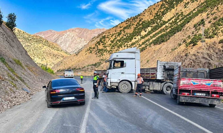 Kritik Açıklama: Kontrolden çıkan tır bariyerlere çarptı | İşte Tüm Ayrıntılar