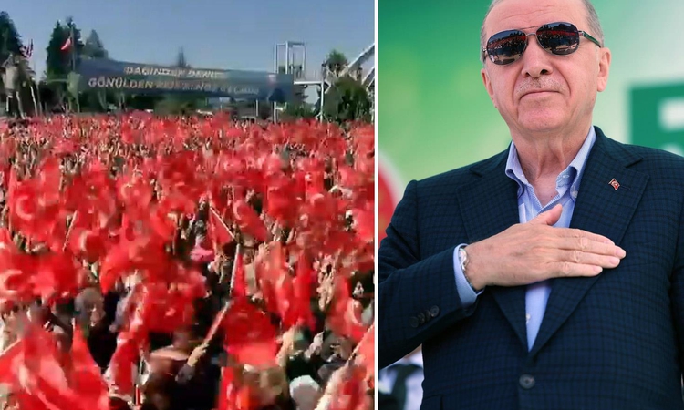 Kritik Açıklama: Memleketinde Cumhurbaşkanı Erdoğan'ı mest eden görüntü