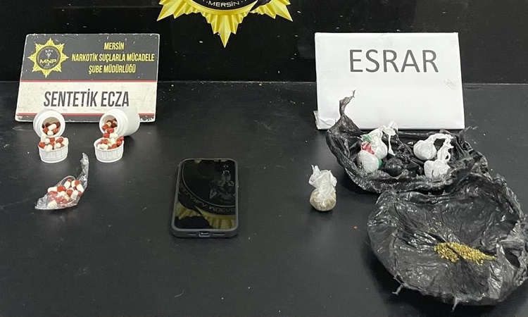 Kritik Açıklama: Mersin'de uyuşturucu operasyonunda 1 şüpheli hakkında tutuklama kararı verildi, 28 gram esrar