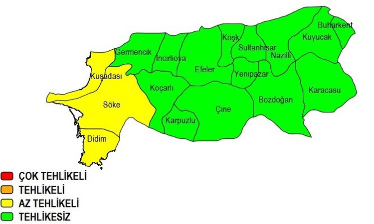 Kritik Açıklama: Meteoroloji Aydın'ın batısında yarın akşam 21-75 mm yağış bekliyor - Son Dakika Bilgileri