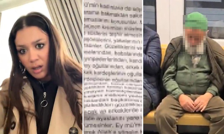 Kritik Açıklama: Metroda yaşlı adamın eline tutuşturduğu kağıda isyan etti - Son Dakika Bilgileri