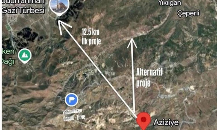 Kritik Açıklama: Palandöken Tüneli için Karayolları ekipleri Aziziye-Yıkılgan'da çalışma yürütüyor: Gelişmeler