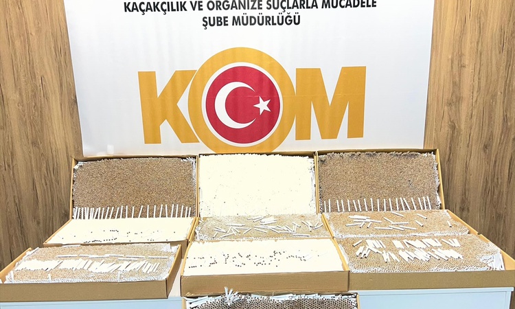 Kritik Açıklama: Samsun İlkadım'da kaçakçılık operasyonunda 40 bin doldurulmuş makaron ele geçirildi