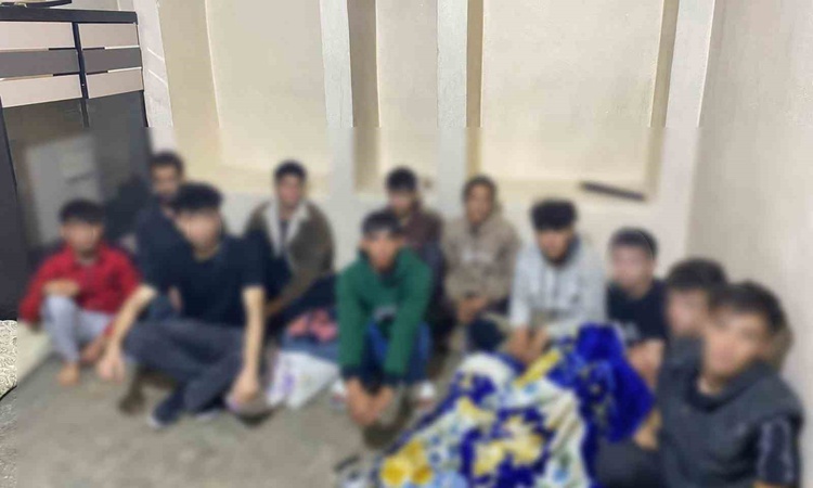Kritik Açıklama: Şanlıurfa'da jandarma operasyonunda 61 düzensiz göçmen yakalandı
