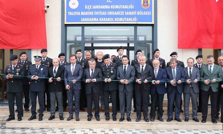 Kritik Açıklama: Yalova Makine İhtisas OSB'deki karakol için açılış töreni düzenlendi