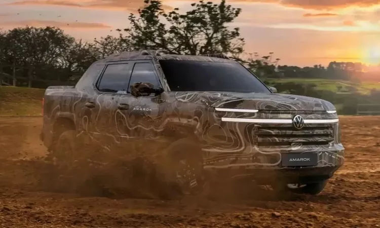 Kritik Açıklama: Yeni Volkswagen Amarok Kamufle Edilmiş Olarak Görüntülendi: Çin Platformu ve 800 Nm Torklu PH