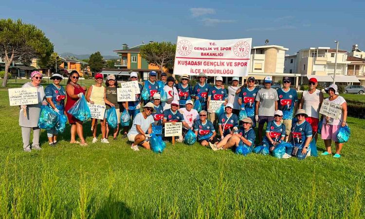 Kuşadası’nda sabah sporu sonrası çevre temizliği - Son Dakika | İşte Tüm Ayrıntılar