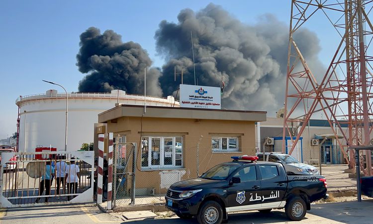 Kritik Açıklama: Libya'da Zaviye Elektrik Santrali'nde infilak: Trablus'ta geniş çaplı elektrik kesintisi - Ha