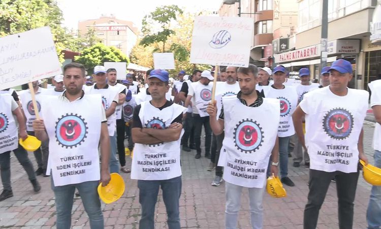 Kritik Açıklama: Maden İşçilerinden Ankara'da Eylem: 'Bu Hafta Ödenmezse Eylemlerimizi Şiddetlendireceğiz' - S