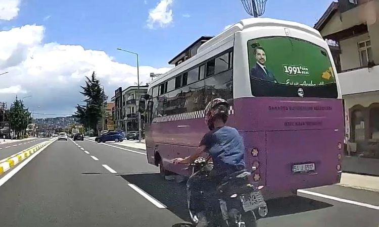 He swerved and made his exhaust scream: A motorcyclist without a license plate caused danger in traffic - Last Minute