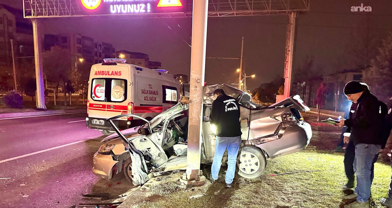 Kritik Açıklama: Malatya’da otomobil trambüs direğine çarptı: 1 ölü, 1 yaralı - En Son Haber