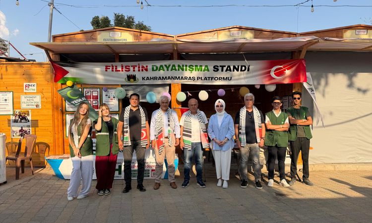 Maraş Fuarı'nda Filistin Dayanışma Standı Açıldı - Son Dakika Haberleri - Son Dakika Bilgileri