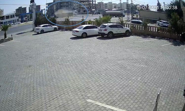 Truck accident in Mardin was captured on security camera - News