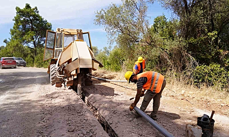 Marmaris Çamlı’daki 30 yıllık içme suyu hatları yenileniyor - Son Dakika Bilgileri