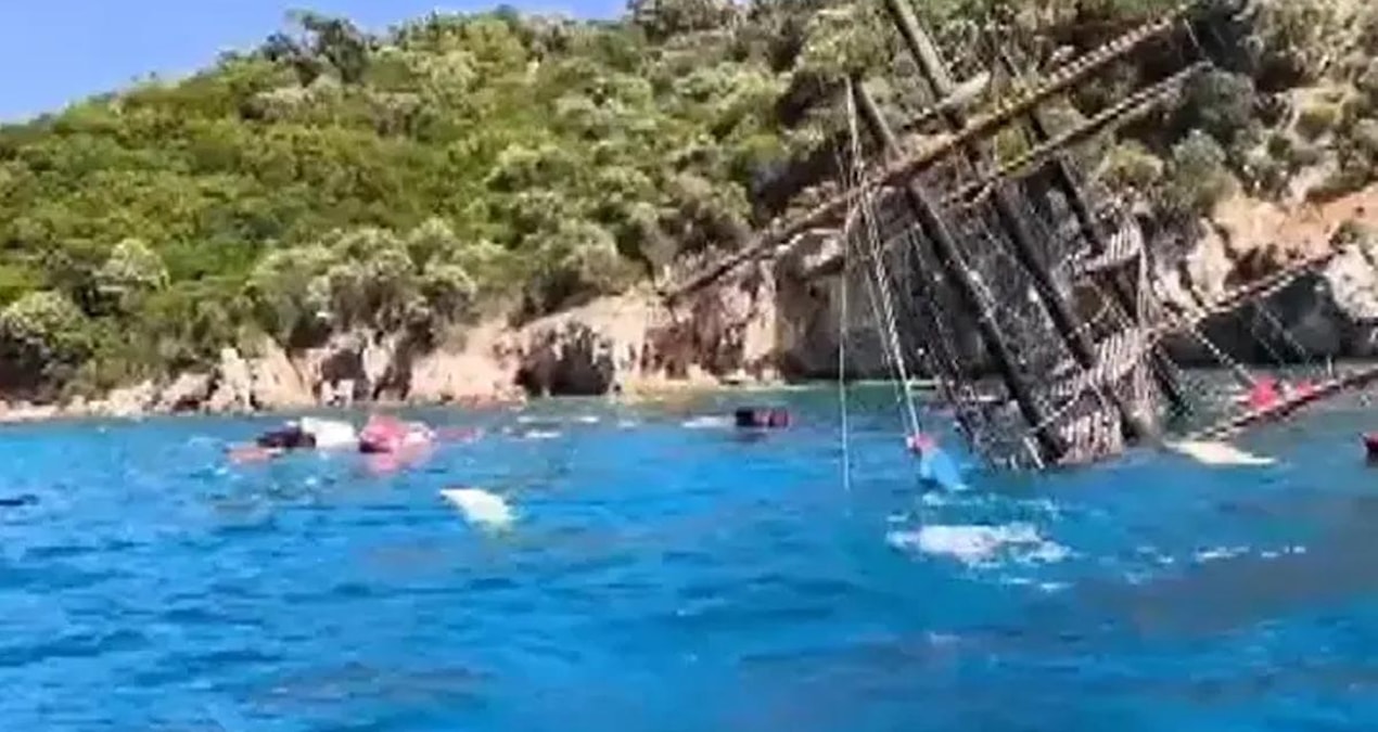 Gündemden Son Bilgiler: Marmaris’te tur teknesi battı - Son Dakika - Son Dakika Bilgileri