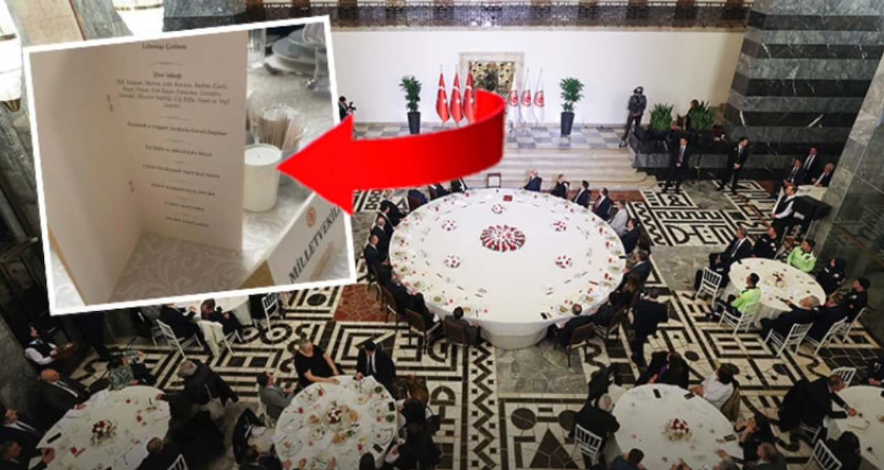 Son Gelişme: Meclis'teki iftar menüsünü gören 'yok artık' dedi - Haberleri - Son Dakika Bilgileri