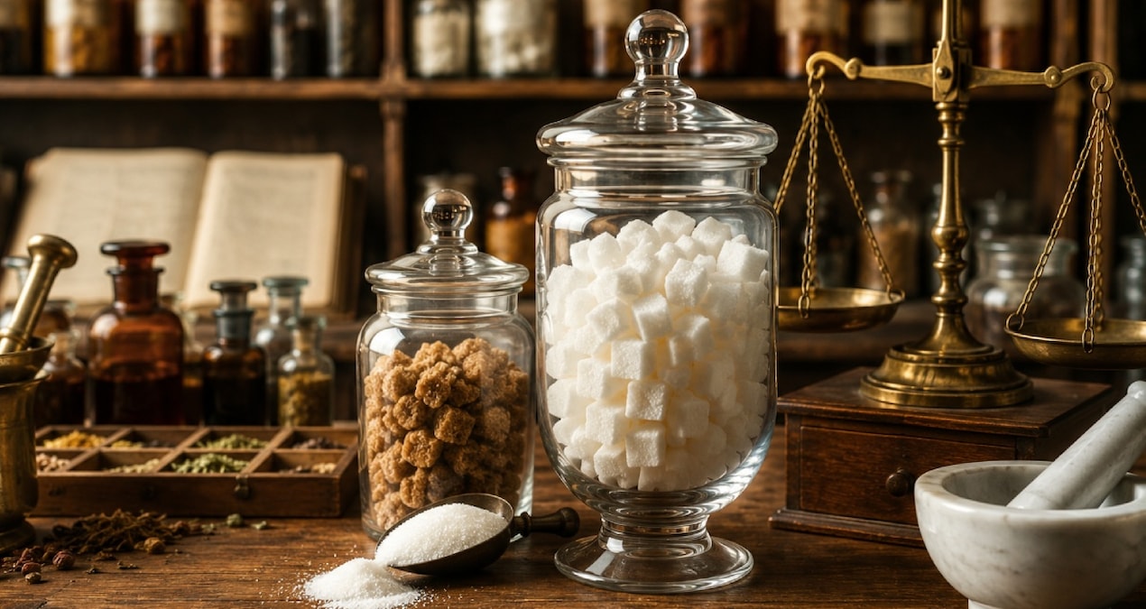 It turns out that sugar was once sold only in pharmacies - Last Minute