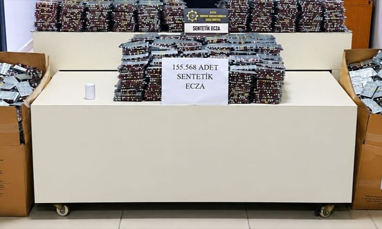 155 thousand 568 synthetic pharmaceutical pills were seized in Mersin - Last Minute