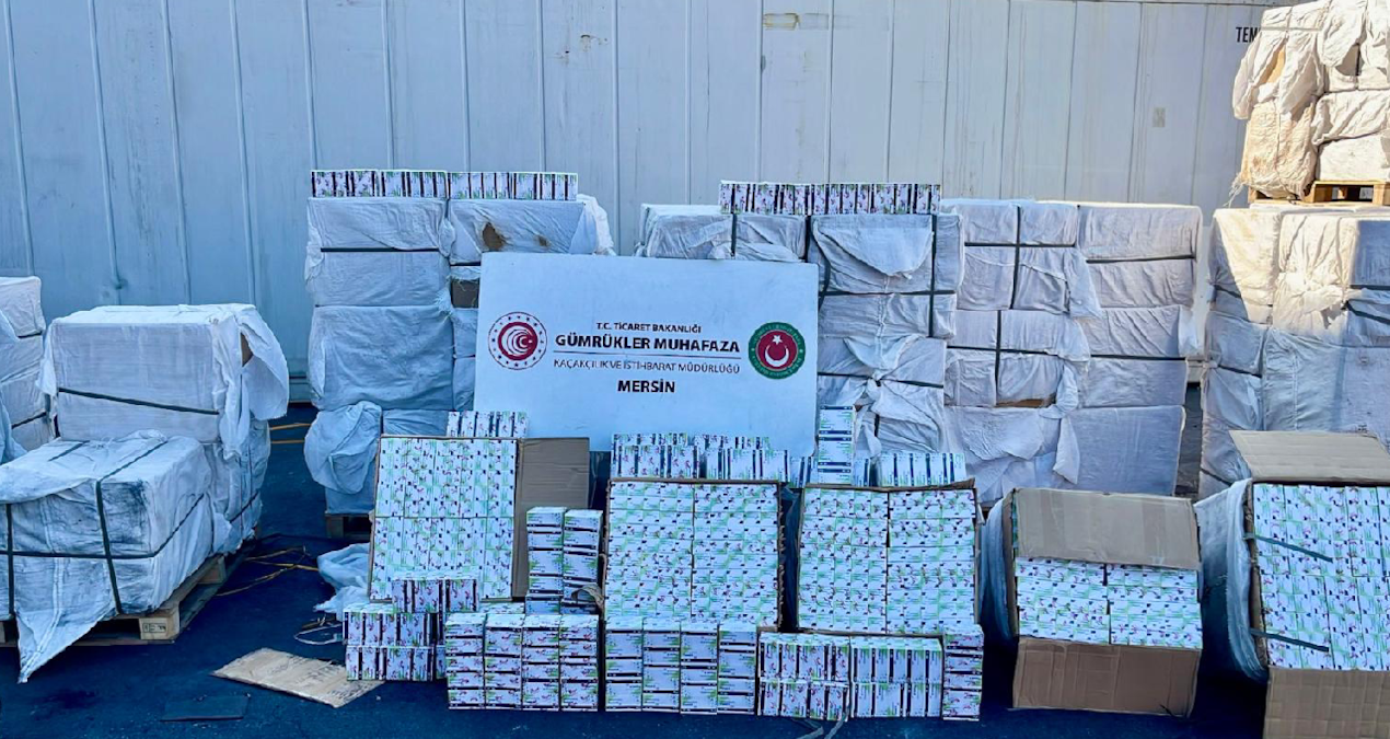 Kritik Açıklama: Mersin Limanı'nda milyonlarca kapsül ilaç ele geçirildi - Son Dakika Haberleri - Son Dakika B