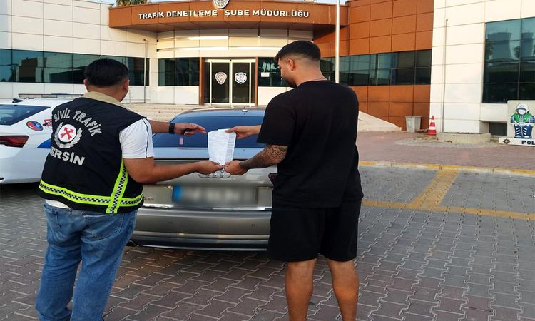170 thousand lira fine for unlicensed driver who crossed in Mersin - Last Minute