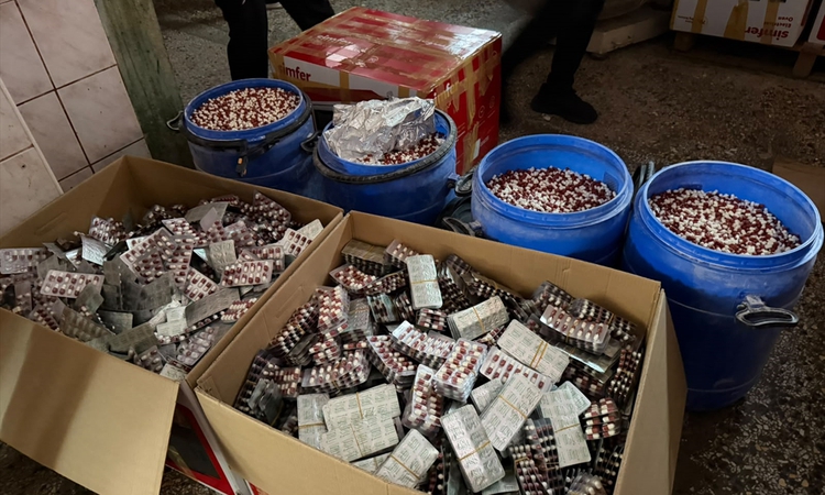 Mersin'de pişirim fırınında sentetik ecza hapları ele geçirilmesiyle ilgili yakalanan zanlı hakkında tutuklama