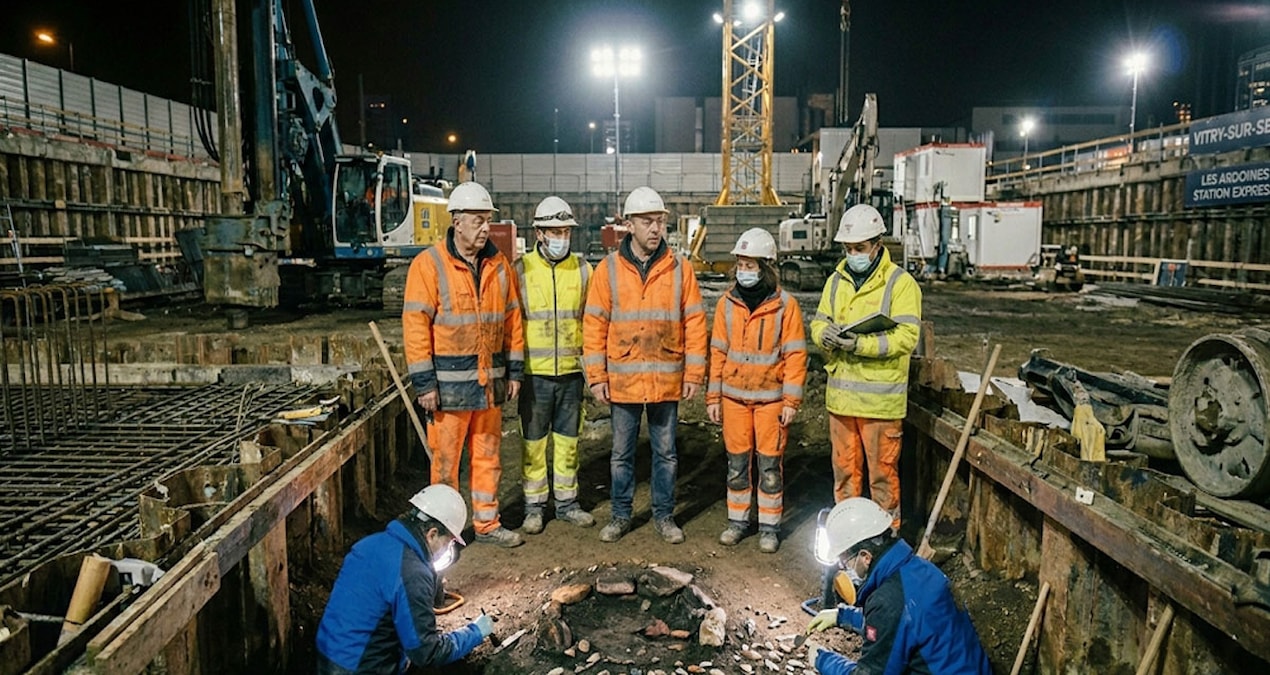 Ayrıntılar Netleşti: Metro inşaatı sırasında ortaya çıkınca dona kaldılar - Son Dakika - Son Dakika Bilgileri