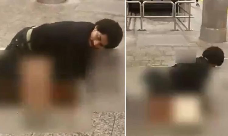 Subway horror: Man attempts to rape young woman in front of everyone.