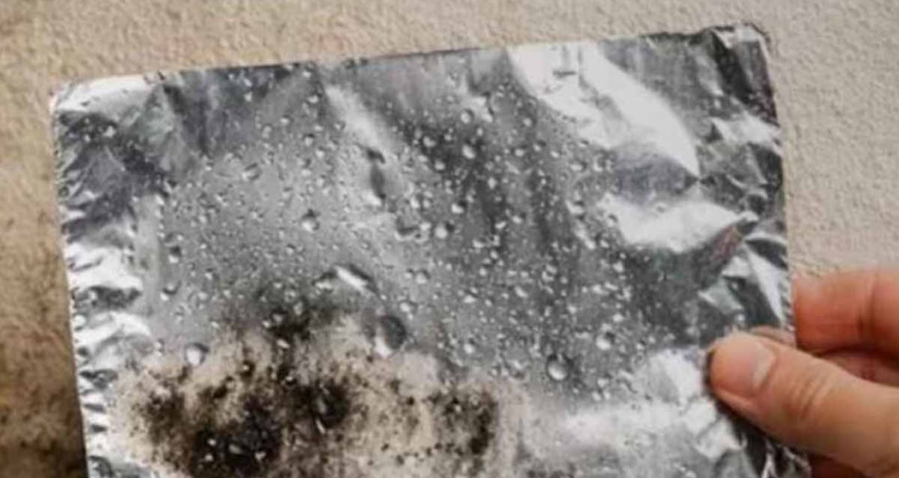 Mimarlar, alüminyum folyoyu 48 saat boyunca duvara yapıştırmayı öneriyor - Haberleri