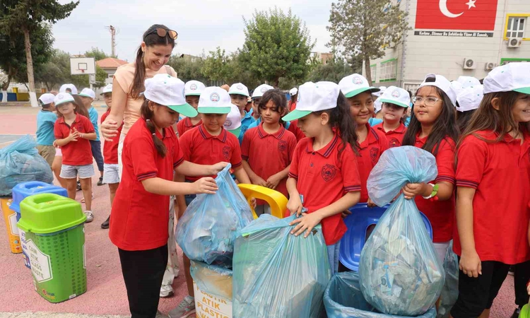 Minik öğrencilerden sıfır atık farkındalığı: Gelişmeler Takip Ediliyor