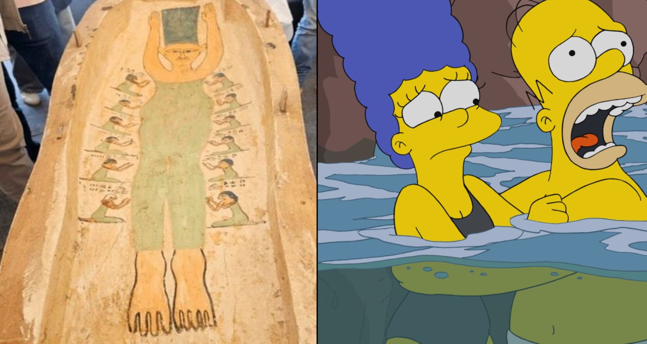 Kritik Açıklama: Mısır'da 3.400 yıllık lahitten Simpsonlar çıktı - Son Dakika Haberleri - Son Dakika Bilgileri