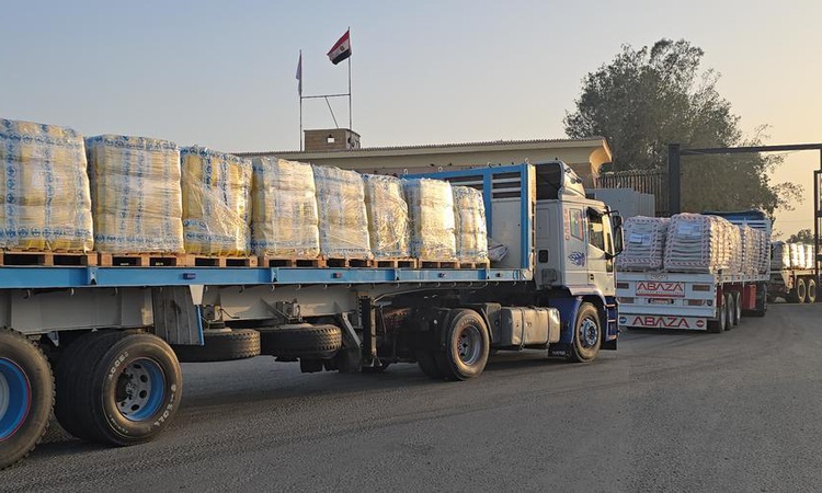 Mısır Kızılayı, ateşkese rağmen Gazze'ye 3.439 tonu aşan yardımla konvoy gönderdi: Gelişmeler Takip Ediliyor