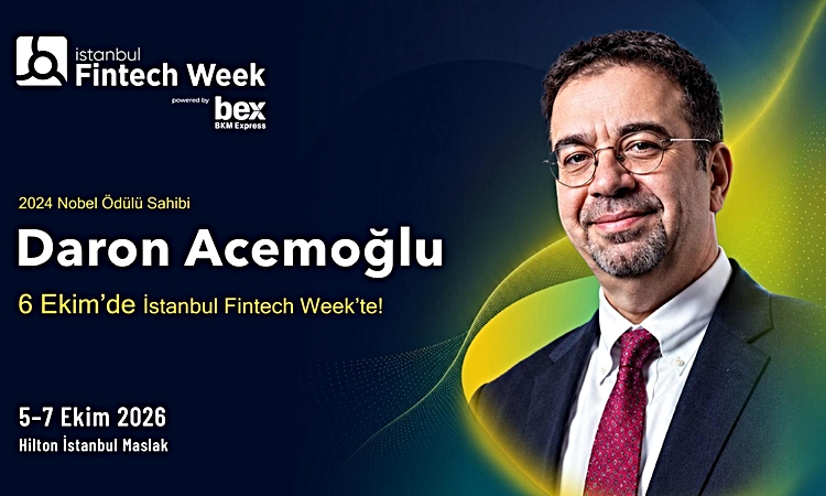 Nobel ödüllü Daron Acemoğlu, 6 Ekim’de İstanbul Fintech Week sahnesinde ve Merak Edilenler