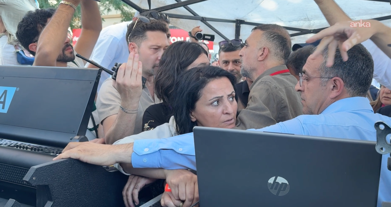 Gündemden Son Bilgiler: Öcalan’a özgürlük mitinginde DEM'li vekiller ile polis arasında “flaş bellek” gerginli