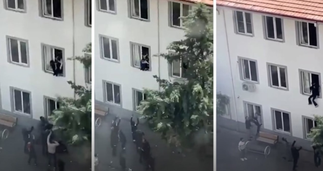 Kritik Açıklama: Öğrenciler camdan atlayarak canlarını kurtardı - Son Dakika: Gelişmeler Takip Ediliyor