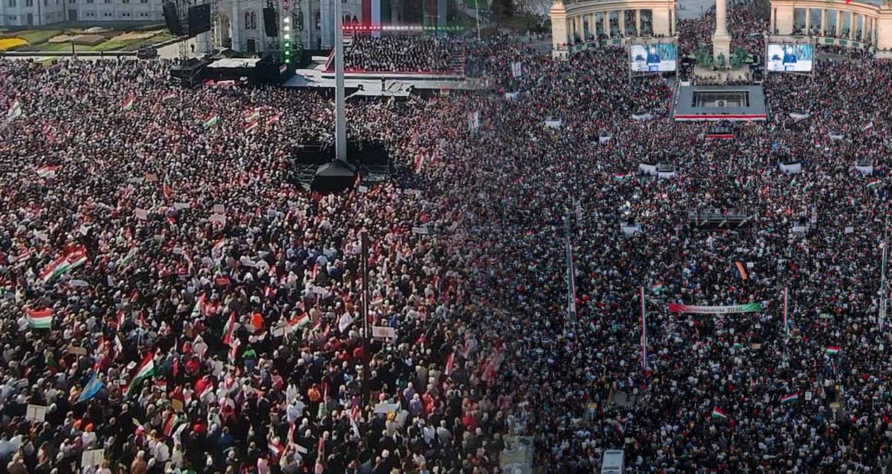 Ayrıntılar Netleşti: On binlerce Macar sokaklara döküldü - Son Dakika Haberleri