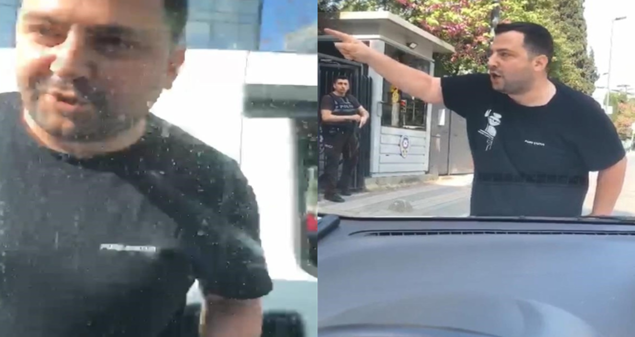 Önünü kestiği aracın camını yumrukladı; 'Karakola gel' diye bağırdı - Son Dakika - Son Dakika Bilgileri