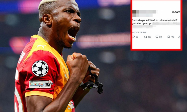 Osimhen için 11 yıl önce yazdıkları olay oldu! Şimdi milyonlar konuşuyor - Son Dakika Bilgileri